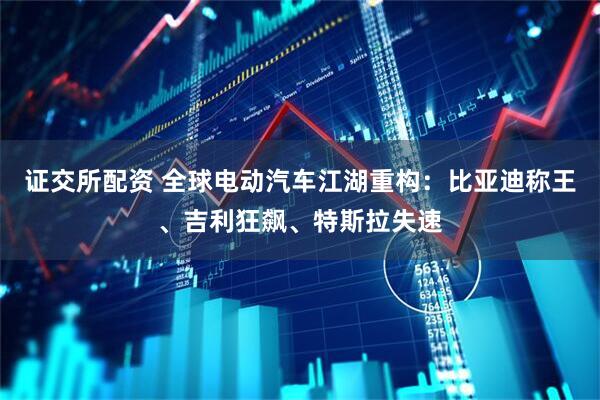 证交所配资 全球电动汽车江湖重构：比亚迪称王、吉利狂飙、特斯拉失速