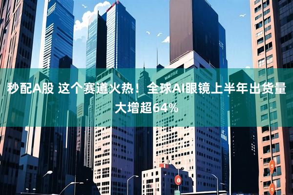 秒配A股 这个赛道火热!全球AI眼镜上半年出货量大增超64%